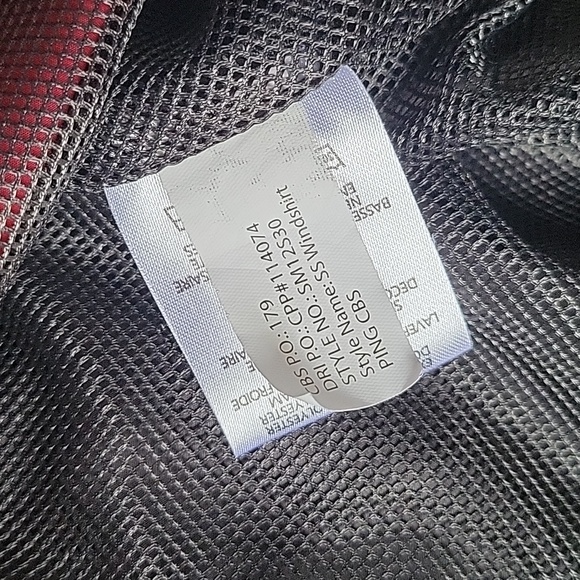 Ping short sleeve red/gray windshirt size L - Picture 13 of 14